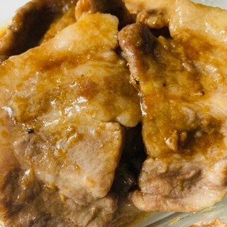 焼肉用豚ロース肉で♪甘辛スタミナ焼き